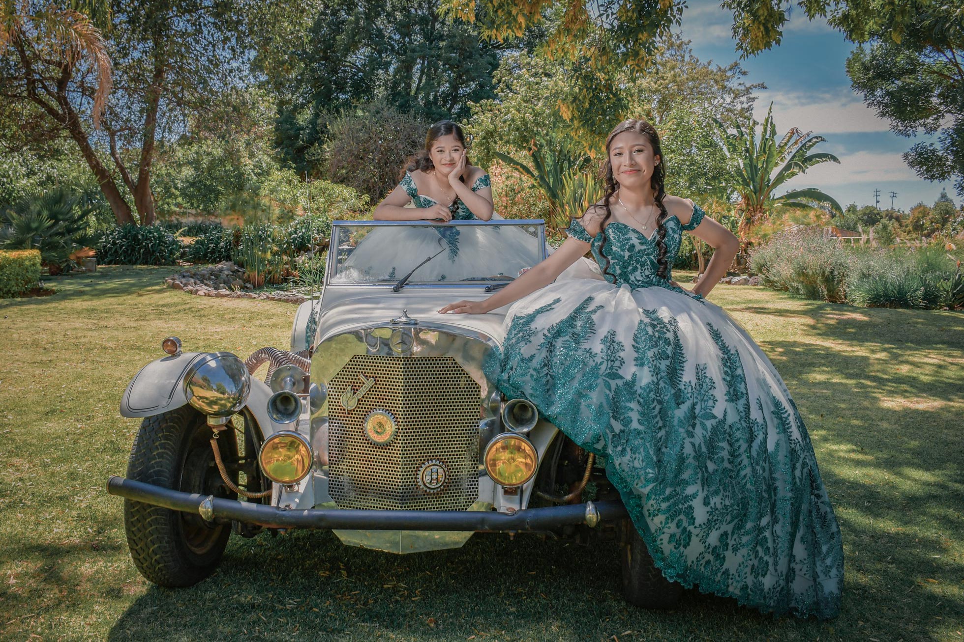 Fotografía de quinceañera